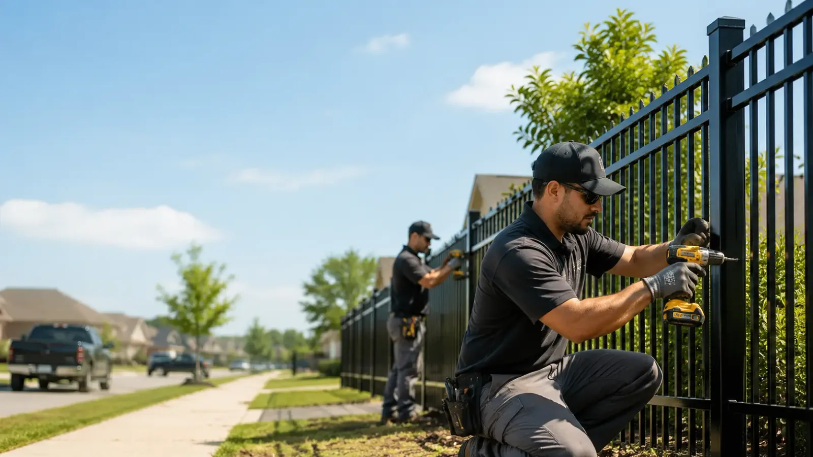 Metal Fence Installation in Mansfield, TN